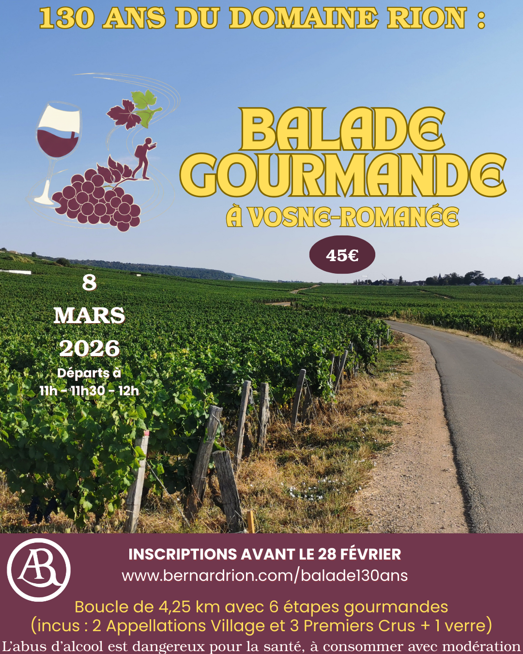 130 ans domaine rion